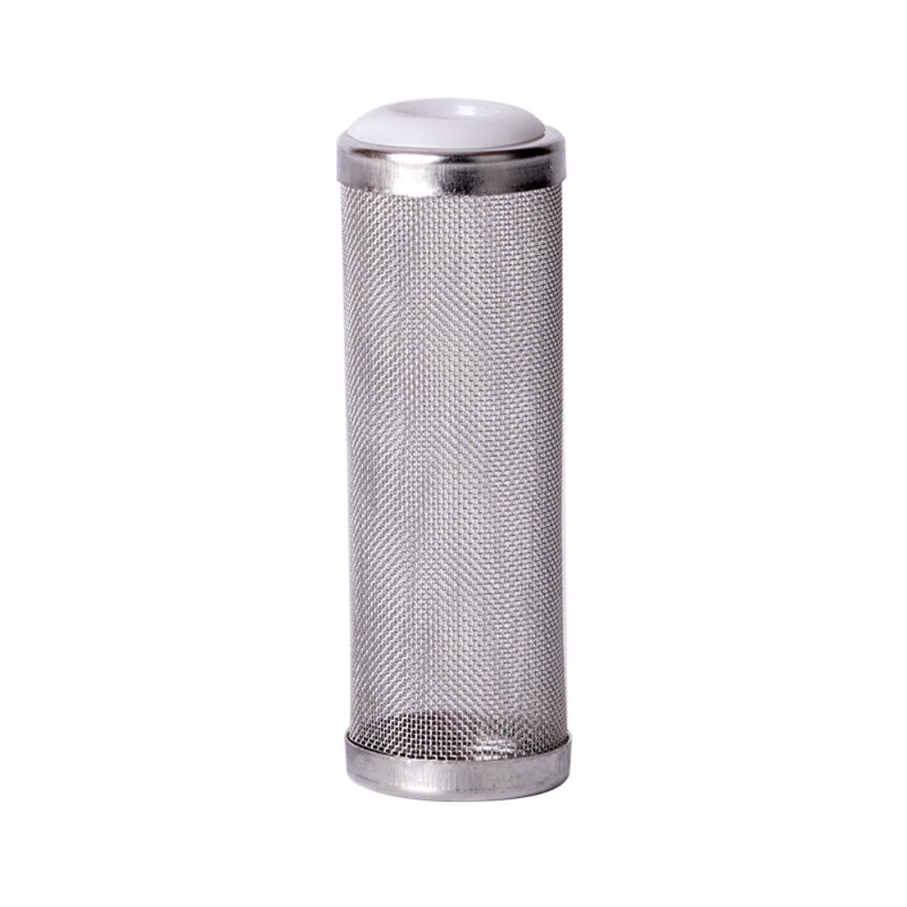 

Useful Water Inlet Protective Sleeve Stainless Steel Aquarium Filter for Fish Tank White-16mm