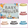 Baby Shower Aluminum Foil Letter Balloons 16in For Infant Party Decor