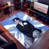 1pc Min Yoongi Print Area Rug - Soft,Washable Non-Slip Indoor Mat for Office Chairs,Living Room,Home Office Decorative Rug