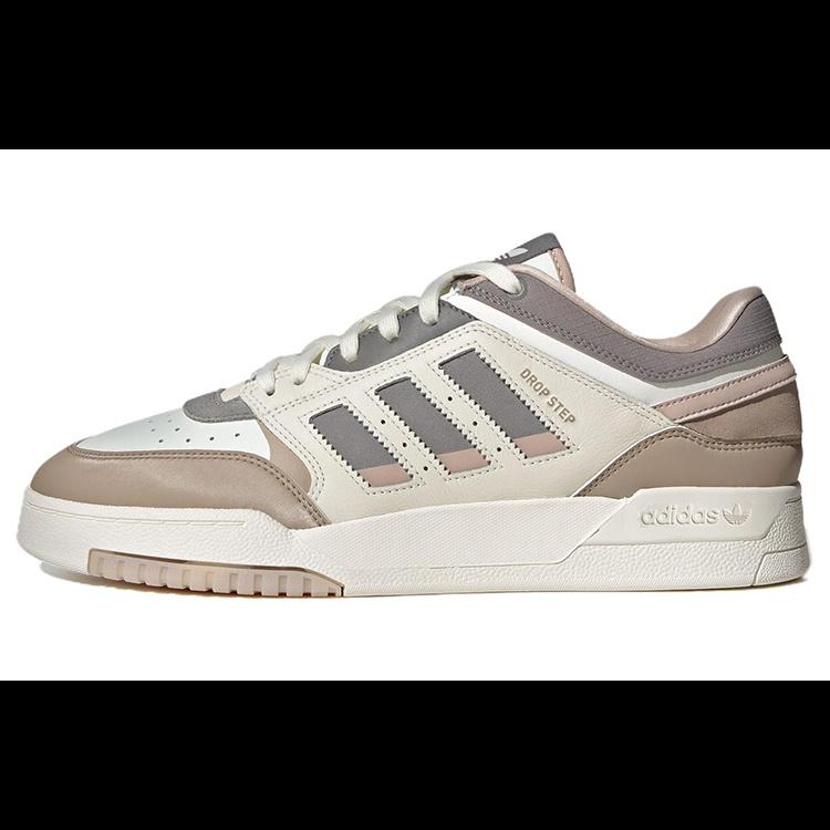 adidas Originals Drop Step Low  Cream White Grey Brown  Men s IG6063 EU 44