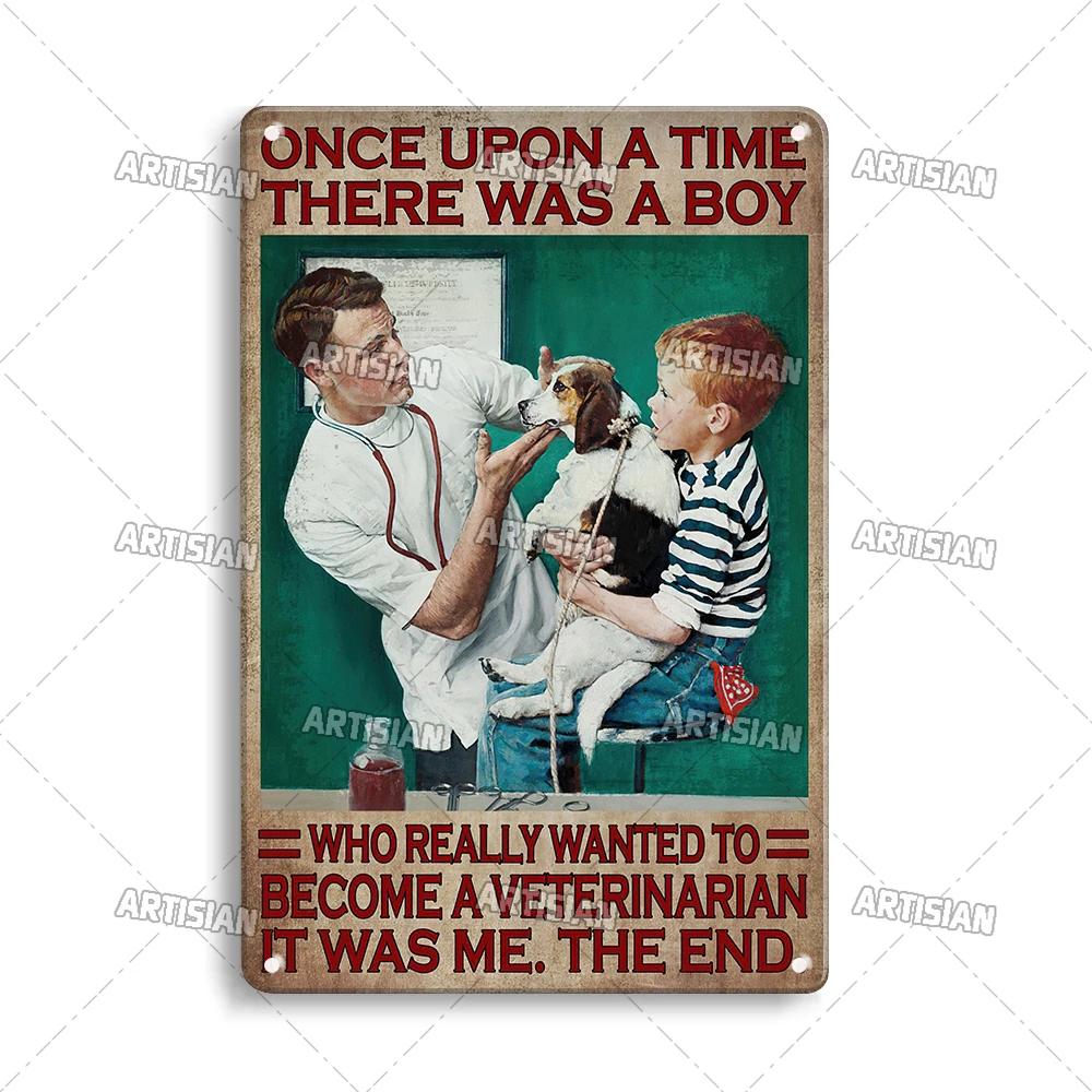 ARTISIAN Weathered Doctor Metal Poster Vintage Metal Tin Sign Man Cave Garage Wall Decorative Home Metal Plaque Art Metal Sign