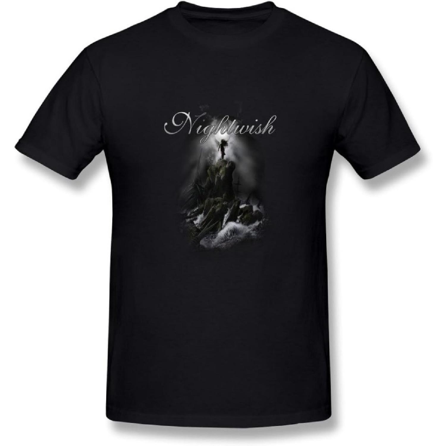 WunoD Men s Nightwish Band T-shirt S