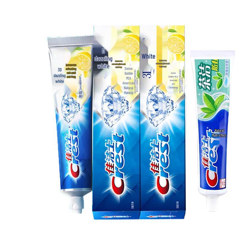 Crest 3D Lemon Tea Refreshing Whitening Toothpaste