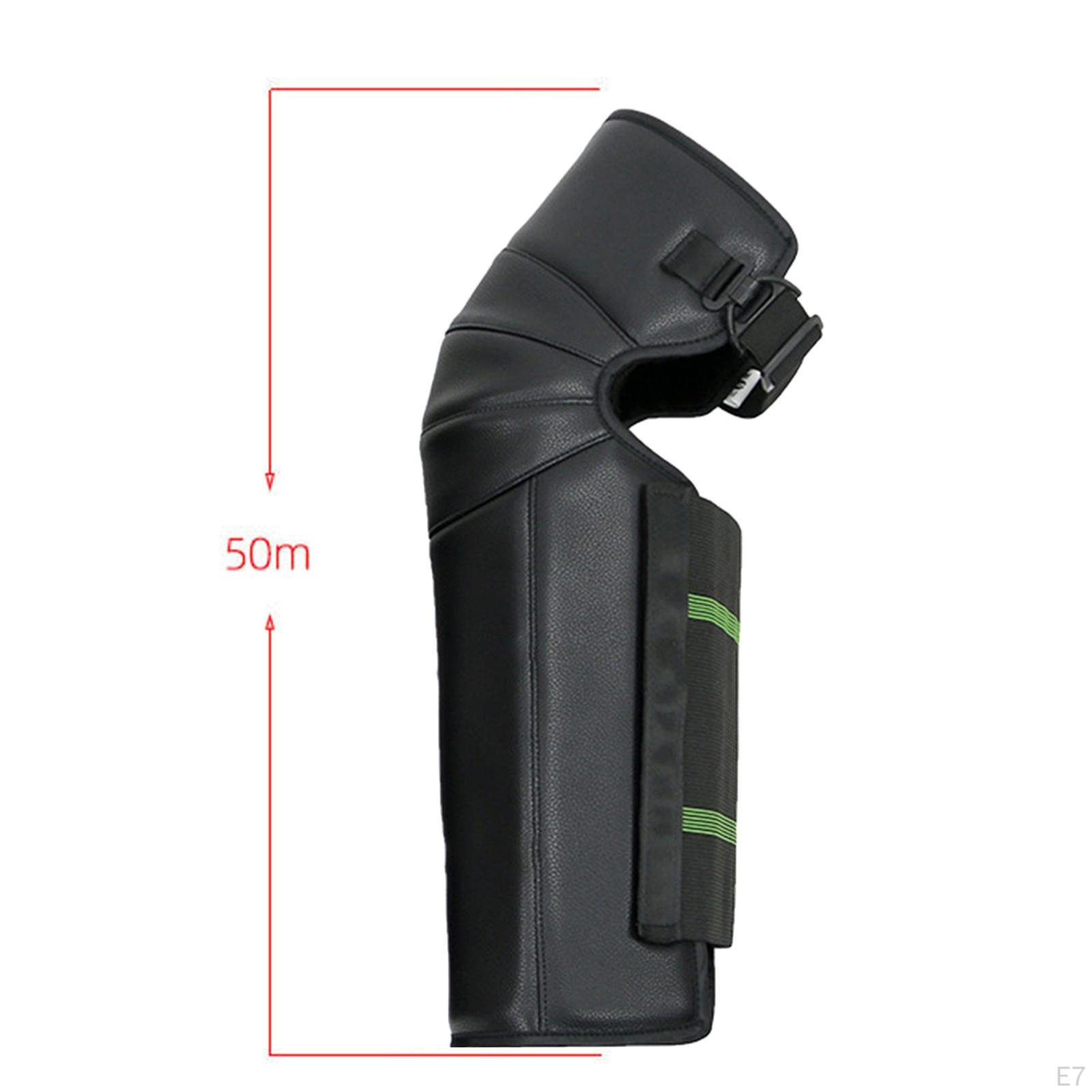 Прочные наколенники для мотоциклов для активного отдыха PU Leather Reflector — фото 8