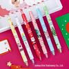 Cartoon Push-Button Ballpoint Pen - Creative Christmas Gift for Students