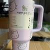 Hello Kitty Vakuumisolierter Reisebecher mit auslaufsicherem Edelstahldeckel