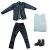 Muñeco Masculino 1/6 Con Conjunto de Ropa Homesome Soldier Muñeco Hombre Ropa Hecha a Mano Atuendo Para Muñeco Ken Príncipe de 29CM