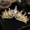 Large Crystal Princess Crown Wedding Dress Dress Accessories Headband Bride's Crown Bride's Ornaments