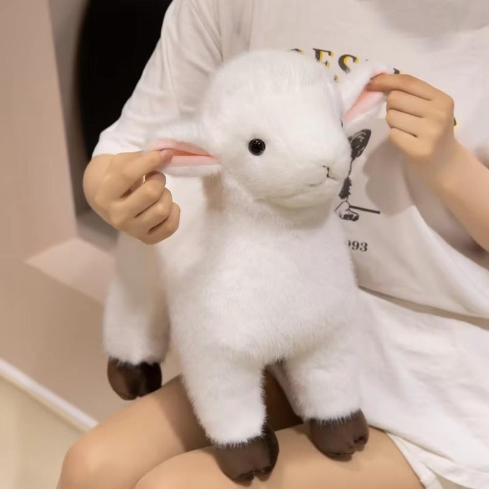 Stuffed Design Plush Standing Sheep Soft Cuddly Doll New Plush Lamb Toy 2027 New Year