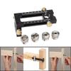 2 in 1 Punch Positioner Alignment Drill Guide Tools Drill Puncher Locator  Bed Cabinet