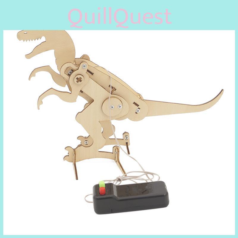 Diy Wooden Tyrannosaurus Rex Educational Science Craft Kit For Kids Hands-on Learning J-22 Material Pack