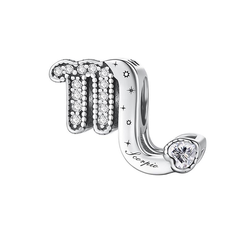  Breloques en cuivre Douze Constellations Perles Conviennent Fabrication Bracelet Collier DIY Cadeau de Bijoux Fins de Haute Qualité