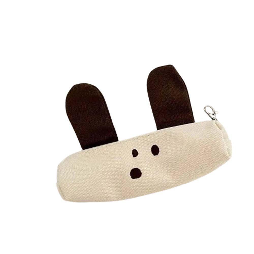 

Large Capacity Canvas Pencil Bag Storage Bag Kawaii Pen Bag Cute Dog Pencil Bag Office 20x5x5cm