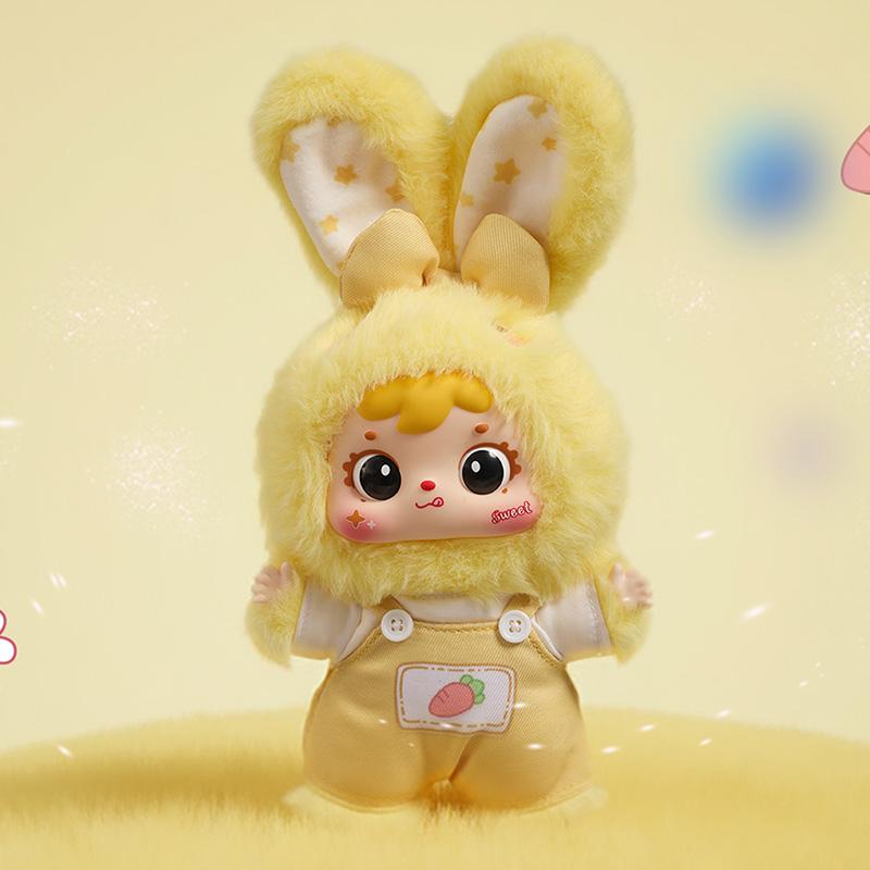 New Samuel Rainbow Rabbit Baby Series Plush Blind Box Cute Rabbit Doll Keychain Pendant Bedroom Decoration Ornament Holiday Gift