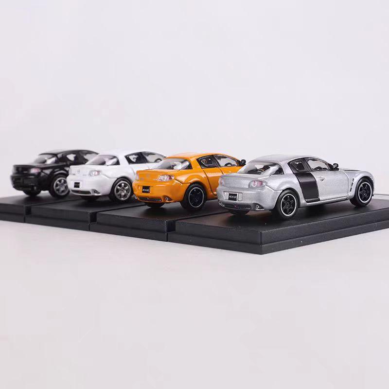 DCT 1:64 Mazda RX8 Supercar Leichtmetall Auto Die-Cast & Spielzeugfahrzeuge Automodell Miniaturmaßstab Modellauto Spielzeug Für Kinder