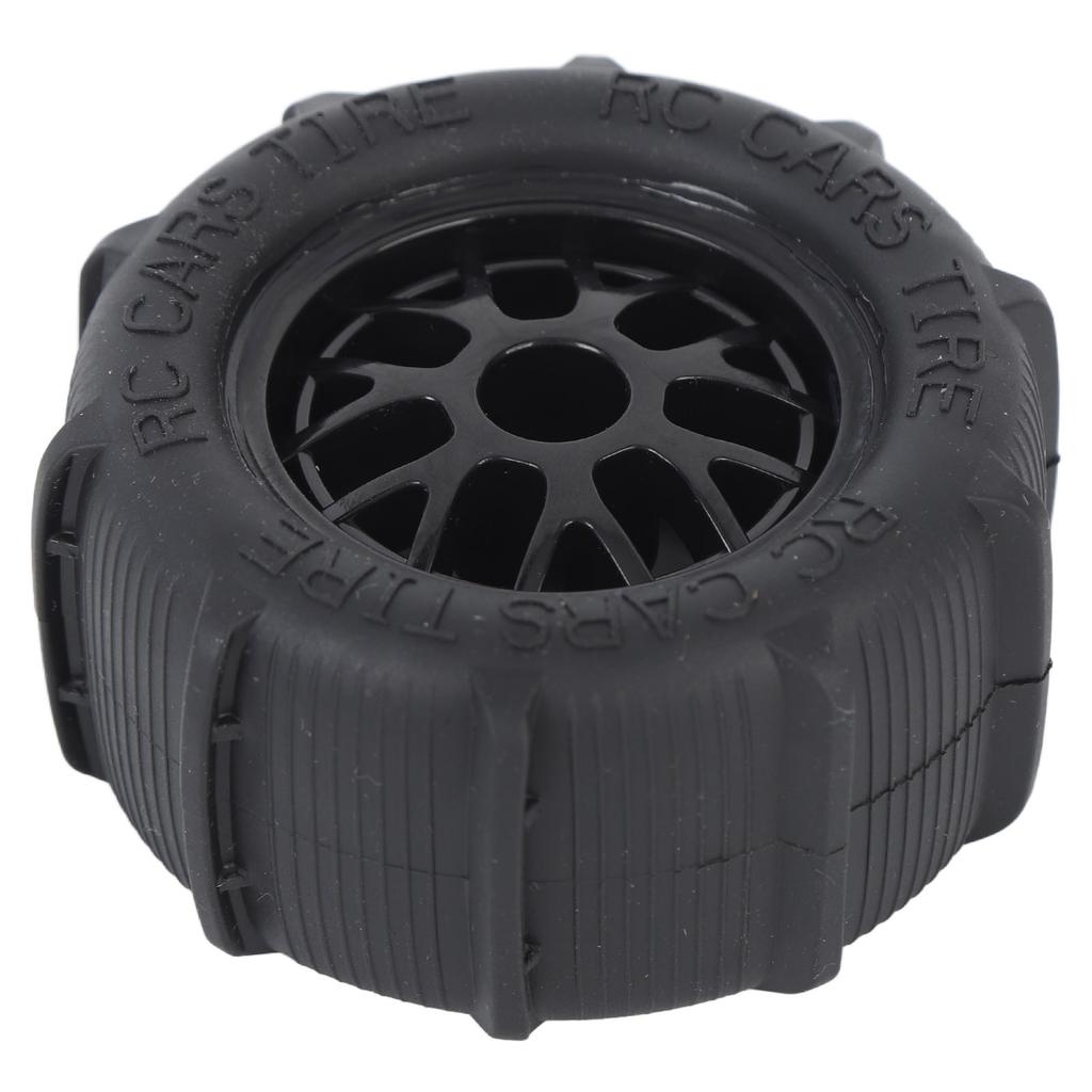 4 Pcs RC Beach Tires 1/14 1/16 1/18 Universal Rubber Plastic Good Grip Strong Cushioning RC Car Desert Wheels