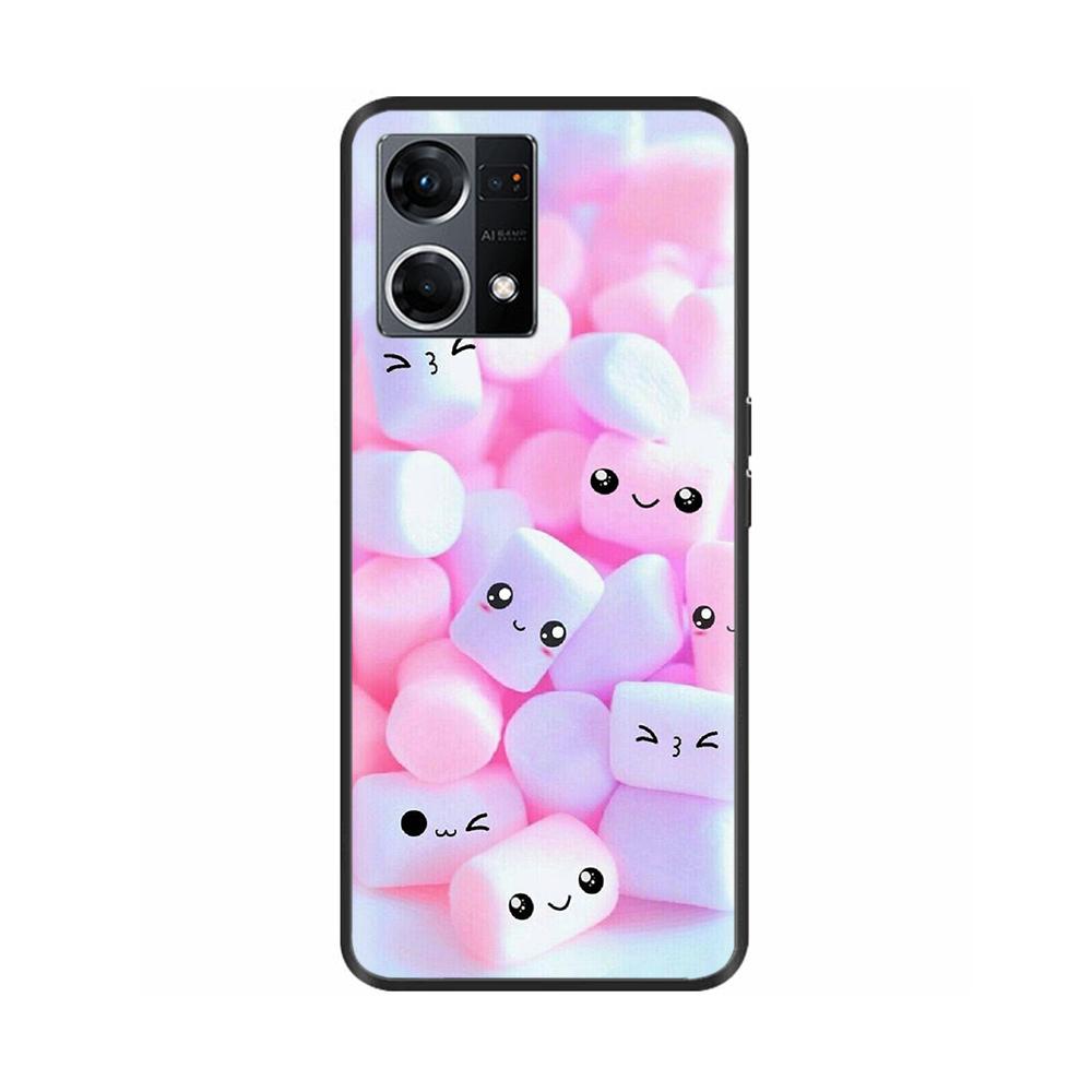 For Oppo F21 Pro CaseTPU Bumper Soft Silicone Bumper Back Phone Cases for OPPO F21 Pro Reno 7 Reno7 4G Case Cover Fundas Coque