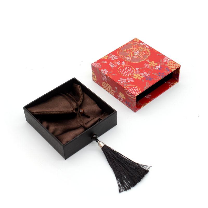 Retro Chinese Drawer Style Jewelry Gift Box for Bracelet, Necklace and Tassel Ornaments