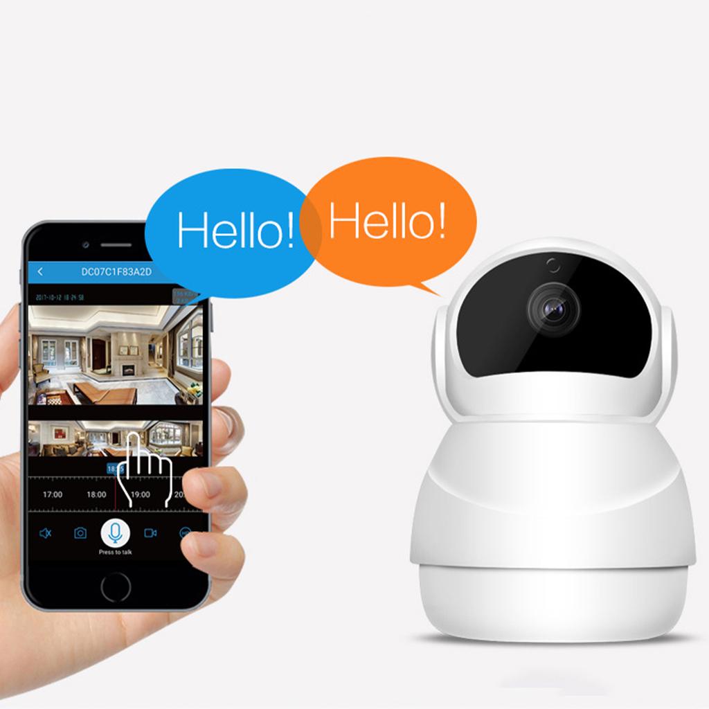 Wireless Camera WiFi Smart 1080P Network Remote Phone HD Night Vision Home Indoor Monitor