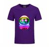 Men S T Shirt Fashion White Black 3D Print Cool Space Male T Shirt 100