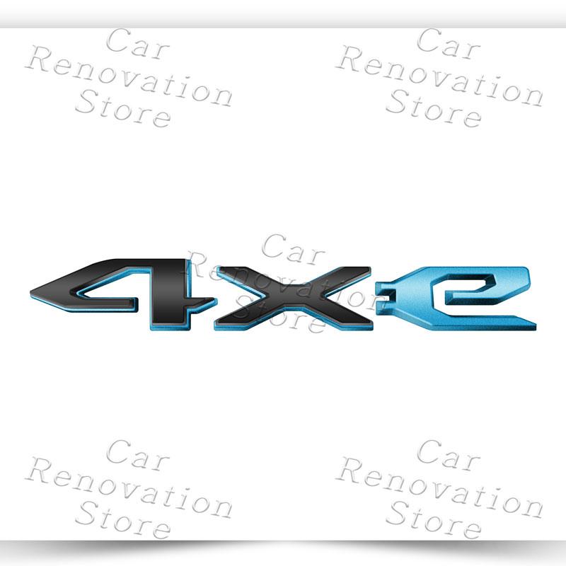 Autocollant Insigne de Coffre Arrière Style Carbone 3D en Plastique ABS pour Jeep 4xe Logo Grand Cherokee Wrangler Compass Décor po1