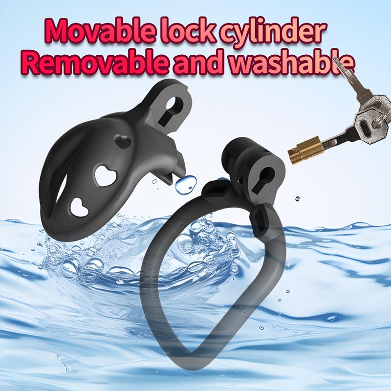 Male Chastity Cage Penis Ring Cock Cage Fetish Sissy Adult Fetish Gear Male Urethral Train Chastity Device Sex Toys for Men Gay