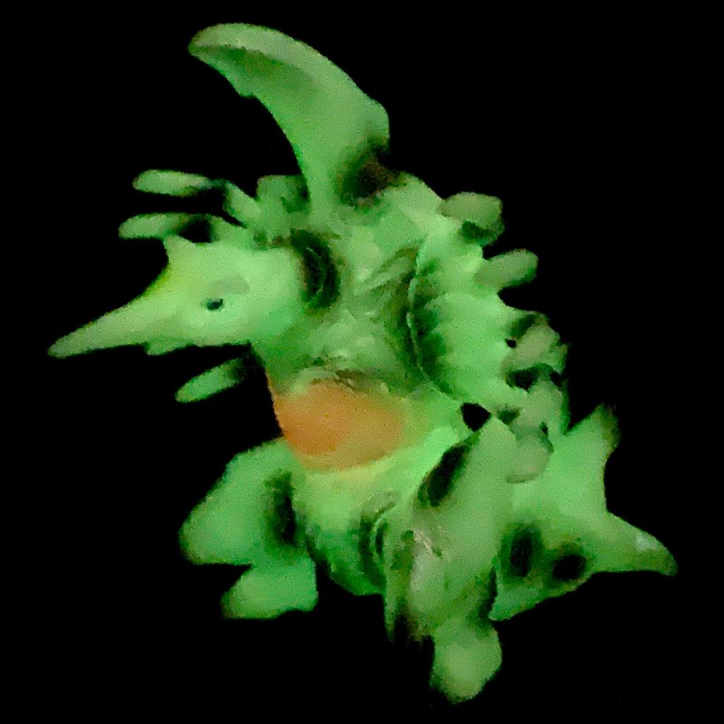 Character Content Production Series Gamera Giant Legion Luminous Black Approximately 135mm PVC Figure (Ccp) Medium-Size [6th Edition] Ver. Pre-painted