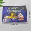 Christmas Advent Calendar Crystal Mineral Gift Box Rock Stone Collections Pebbles Polished Gravel Raw Crystal Chakra Stone