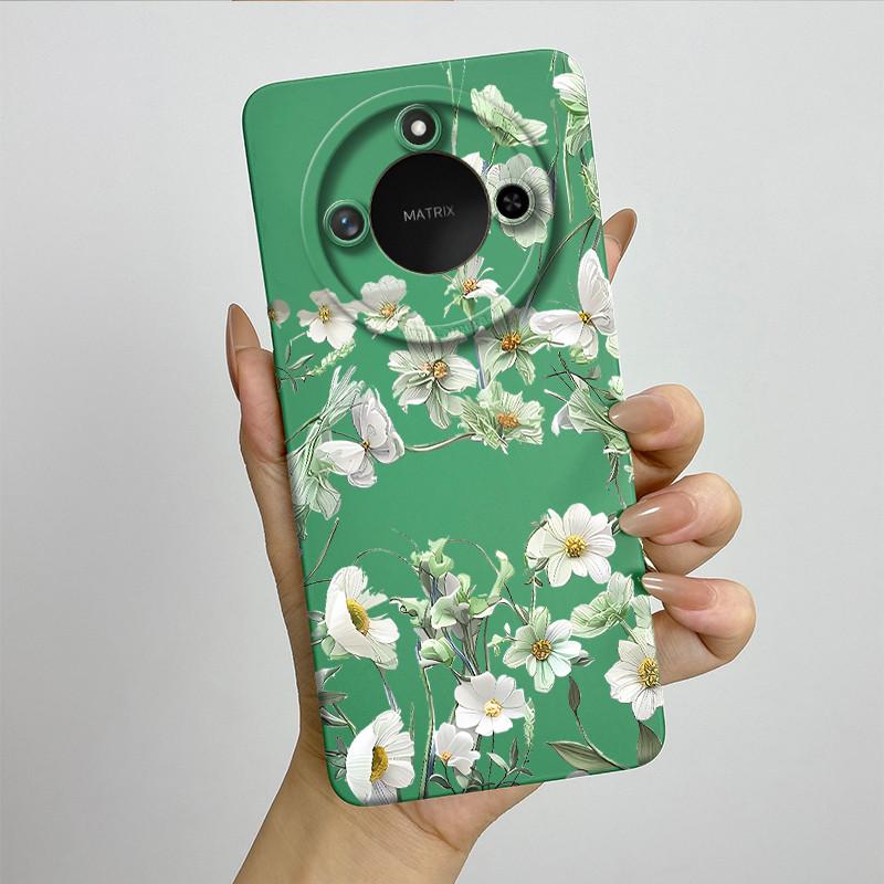 For Honor X9C Smart Phone Case X9cSmart Soft Silicone Funda Sweet Painted Fashion Cartoon Protective Capa Lovely Printing Cover