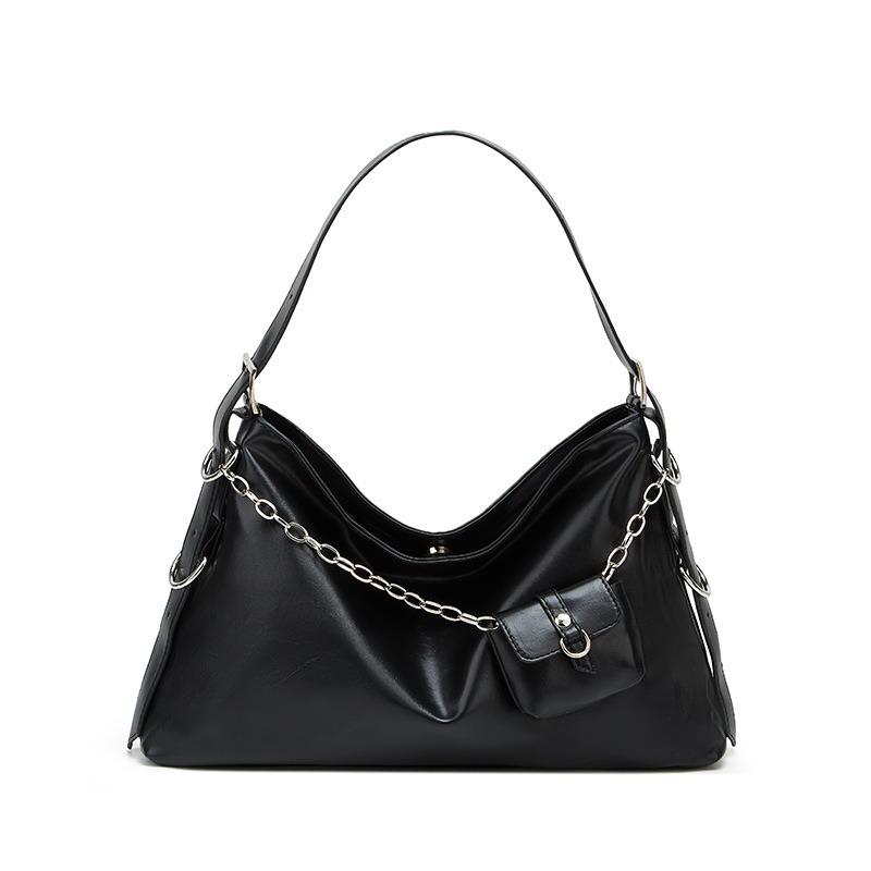 Women's Bag Design Sense Simple Armpit Bag Versatile New Women's Fashion Earphone Bag Large Capacity Shoulder Bag