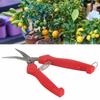 2PCS Straight Blade Pruning Shears Red Trimming Scissors Durable Garden Scissors