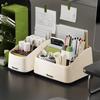 Desktop Multi-compartment Plastic Makeup Organizer