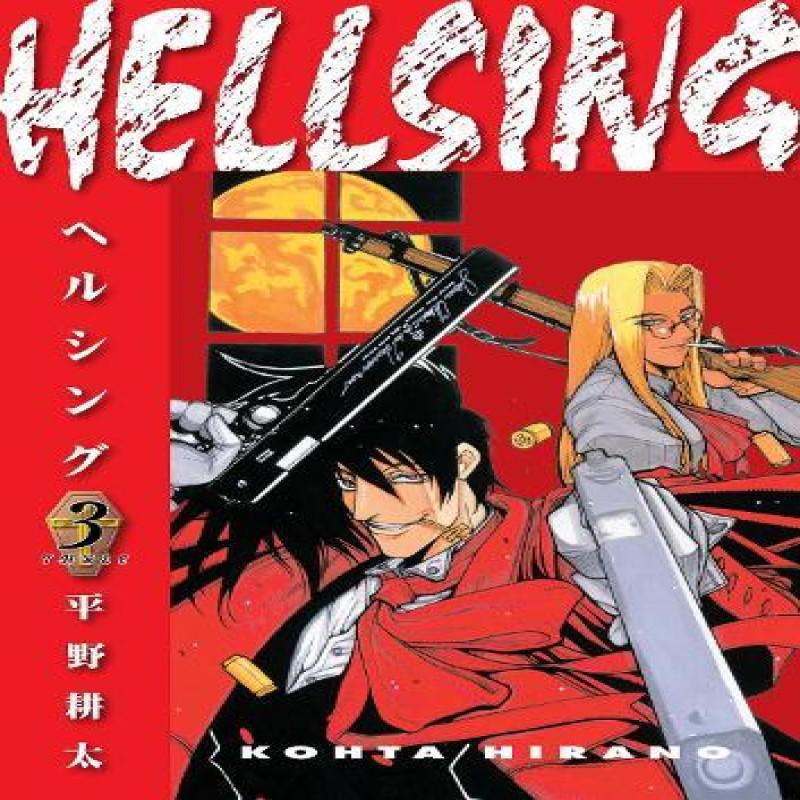 Hellsing Volume 3 Second Edition by Duane Johnson Paperback Book 9781506738529