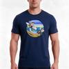 Rush Hour Circle Tshirt Summer Casual Cotton Tee Oversized Streetwear Tops Vintage Graphic Print Loose Fit Short Sleeve