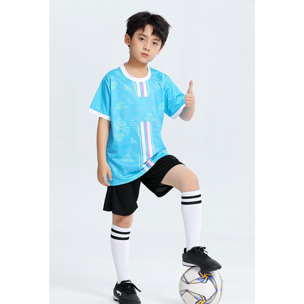 Children's 3D Printed Soccer Suit Set, Boys' Soccer Suit Set, Children's Training Suit Set
