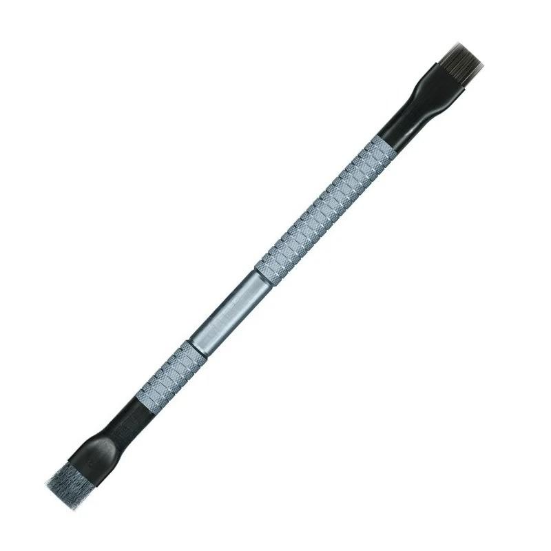 

Mechanic Motherboard Cleaning Brush Tool Double Head Bristle/Steel Brush for Dust Cleaning Cellphone Chip Tin Glue Removal