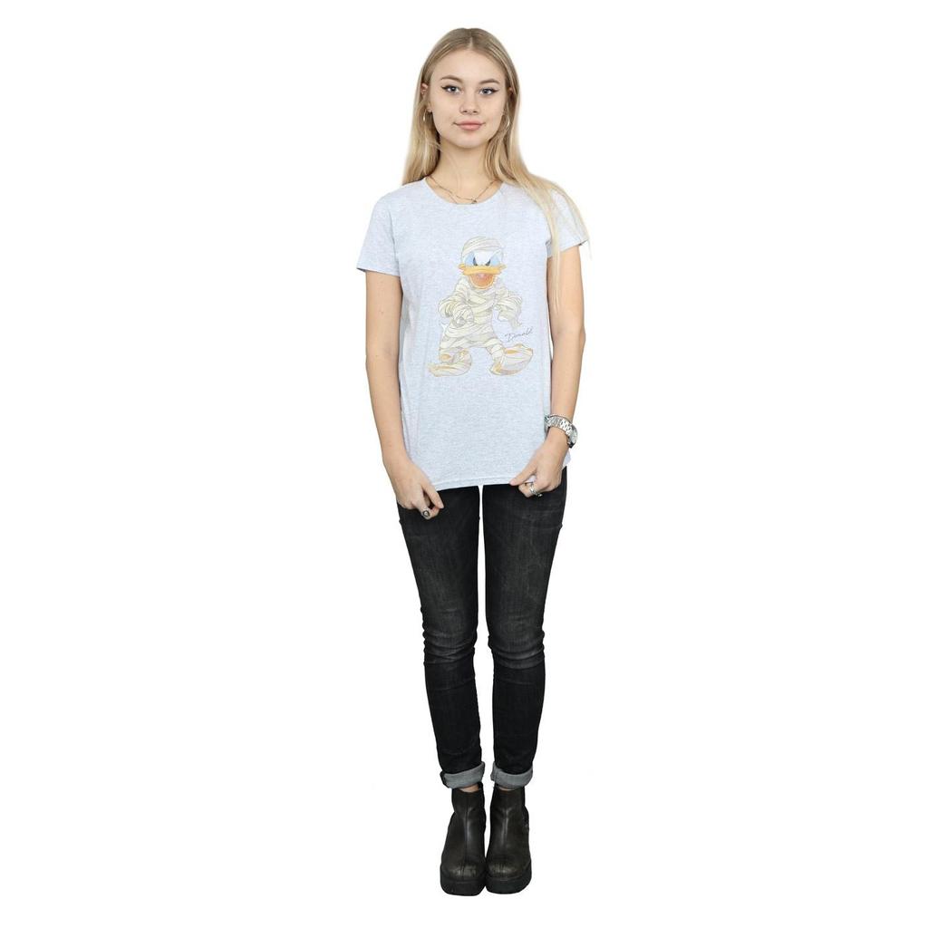 Disney Womens/Ladies Mummy Donald Duck Cotton T-Shirt