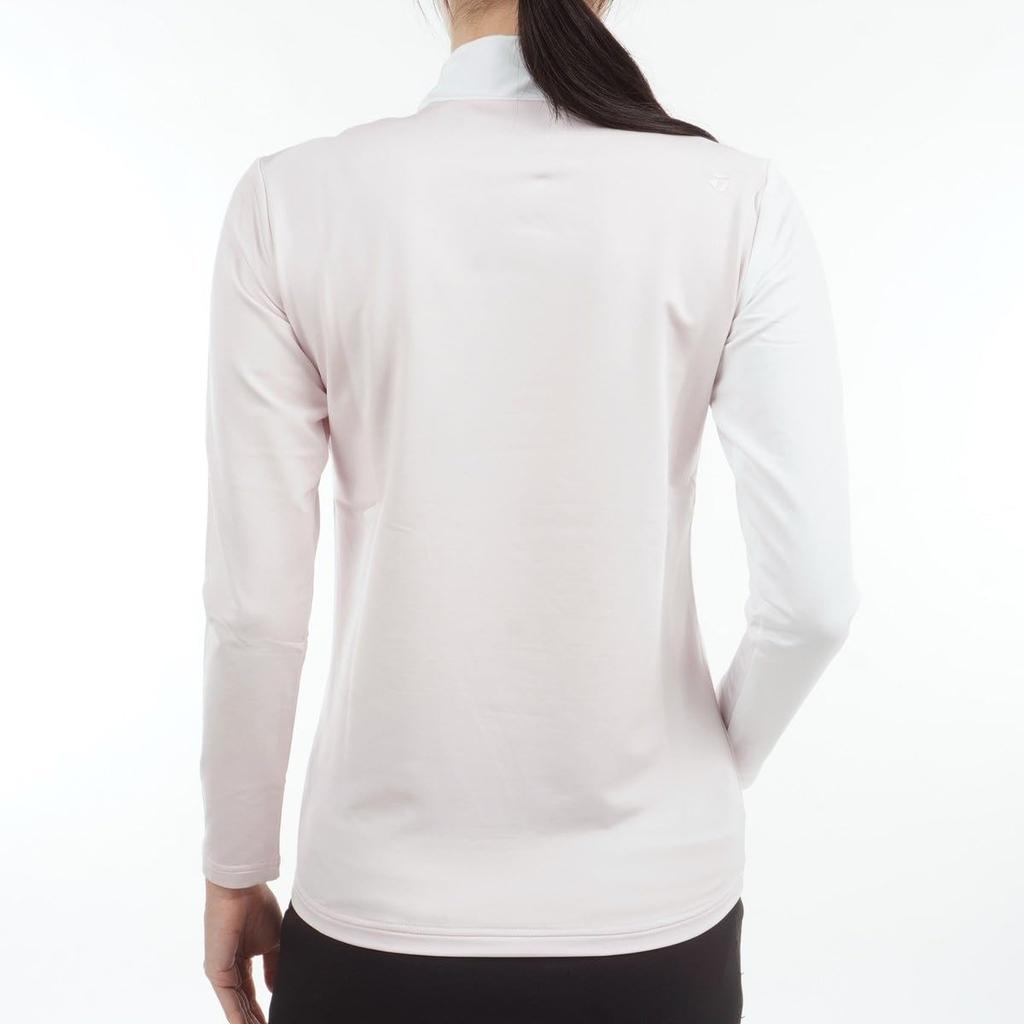 TaylorMade Windblock L/S Mock Pink Women's Size 24FW UN398