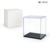 10715 Display Box Decorative Ornament Scene Transparent Cover Children Assemble Small Particle Building Block Toy