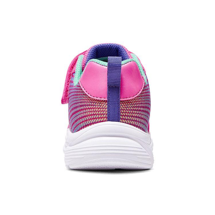 Skechers Comfortable Versatile Simple Shock Absorbing Durable Low Top Kids Running Shoes Kids Sneaker Pink Multicolor 303393L-HPMT