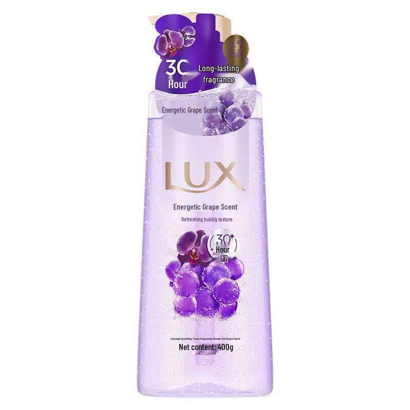 LUX Grape Scent Bubble Body Wash