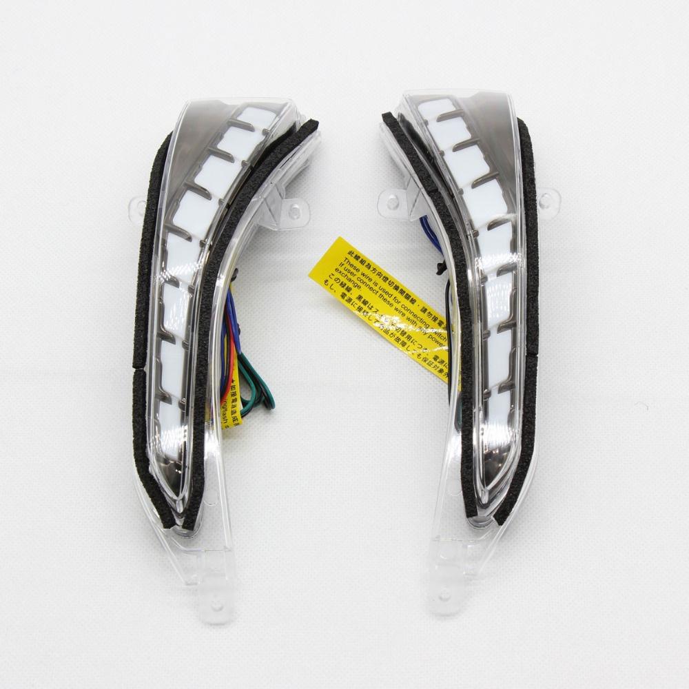 Rearview Mirror Turn Signal LED Sequential Light For 16-19 Infiniti Q50 Q60 Q70
