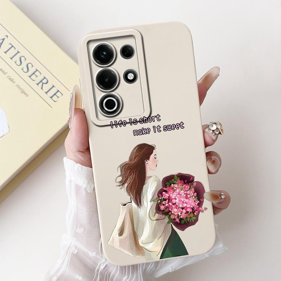 For Itel S25 Ultra S 25 S685LN S686LN Lens Protective Phone Case For ItelS25 S25Ultra Cute Printed Soft Silicone Jelly Cases