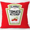 Fun Tomato Sauce Label Printed Pillow Cover Humorous Living Room Sofa Bedroom Home Decor Pillowcase Daily Home Decor