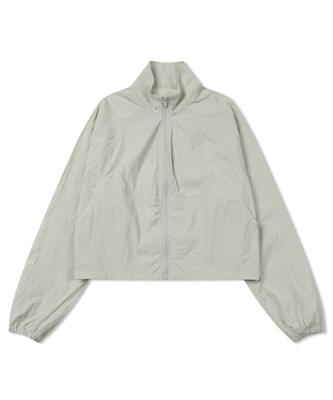 Urban Players Ultra Light Crop Windbreaker (Khaki Green)