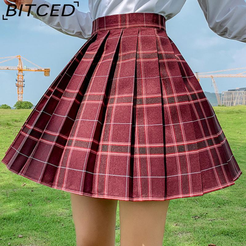 BITCED Gonna Casual Estiva Primaverile alla Moda da Donna 18 Colori