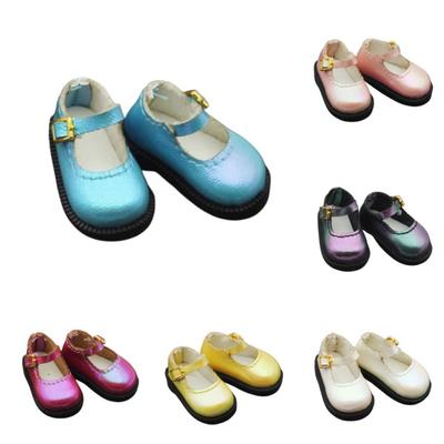 Shoes Doll 10cm Cotton Doll Shoes PU Leather Leather Boots Doll PU Leather Shoes  Children Toys