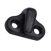 Nylon Kayak Lashing J Shape Hooks Replacement Black With Flat Head Screws