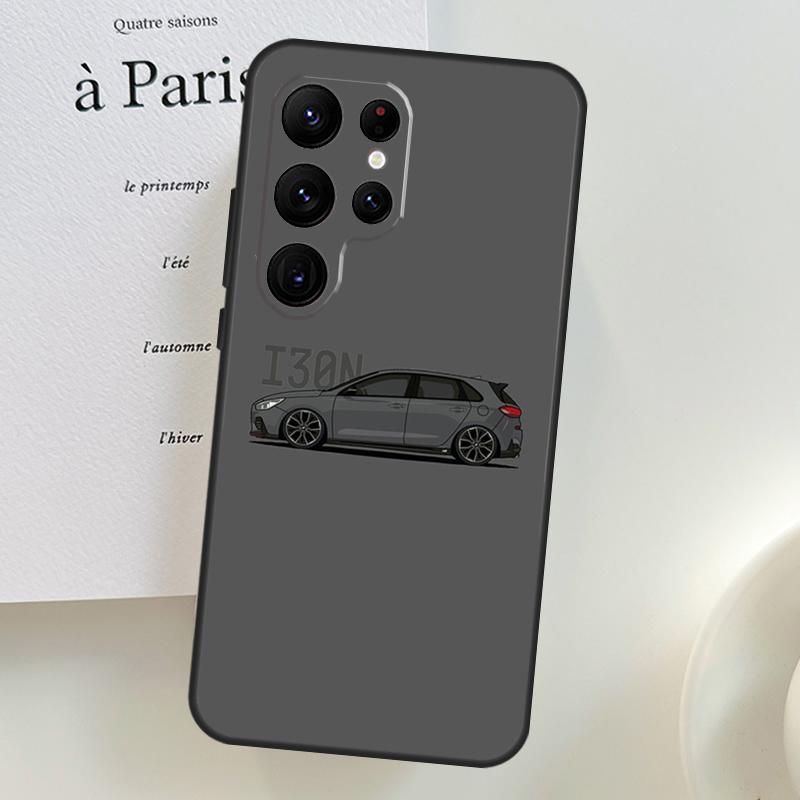 i30N Sports Car Case For Samsung Galaxy S22 S23 Plus S21 S23 Ultra S20 FE S8 S9 S10 Note 10 20 Ultra Coque
