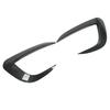 2 Pcs Front Fog Light Trim Cover Eyebrow Frame Bumper Spoiler Trim Replacement for     2020 to 2023